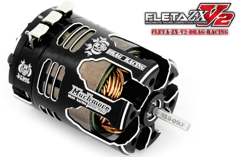 【レビューで送料無料】 FLETA Racing Muchmore ZX Motor Brushless Racing Drag 3.5T V2 練習用具