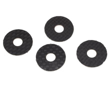 Load image into Gallery viewer, 1UP Racing 6mm Carbon Fiber Body Washers (4)