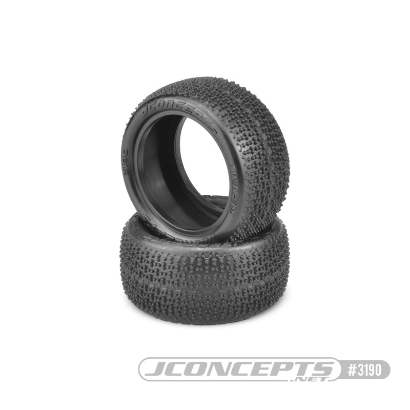 JConcepts Twin Pins Carpet 2.2" Rear Buggy Tires (2) (Pink)