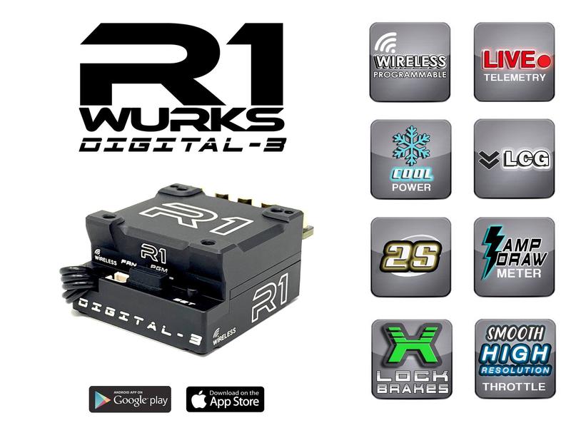 R1 Digital-3 Mod Esc 2S
