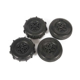 ST28 Front Razor, Rear Paddle Tire and Wheel Set: Yeti Jr