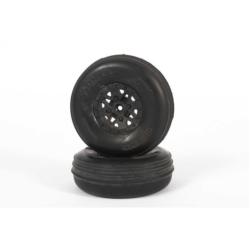 ST28 Front Razor, Rear Paddle Tire and Wheel Set: Yeti Jr