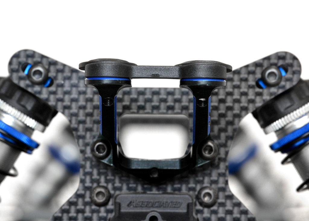 Exotek B74 HD Aluminum Wing Mount (Black/Blue)