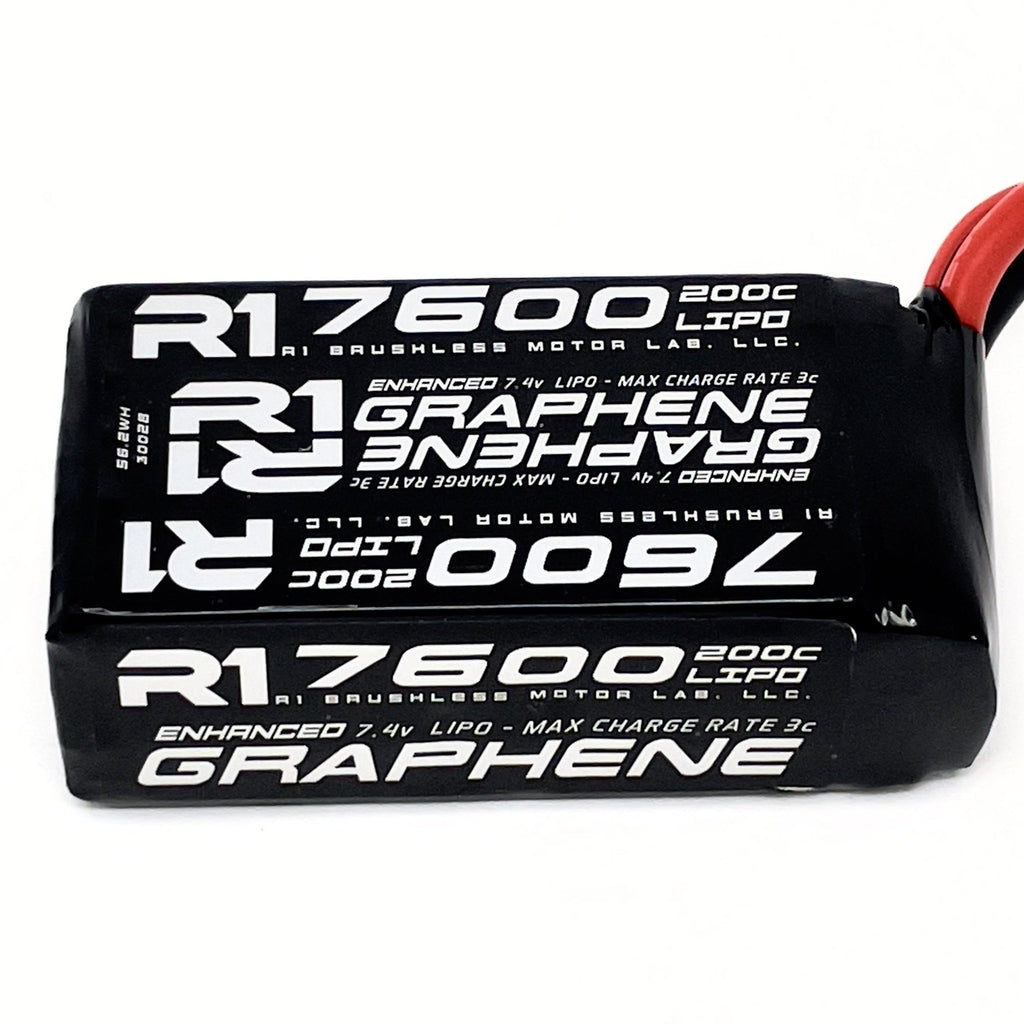 R1 Wurks 7600 Mah 200c 2S Shorty Soft Case For Drag Racing 030028