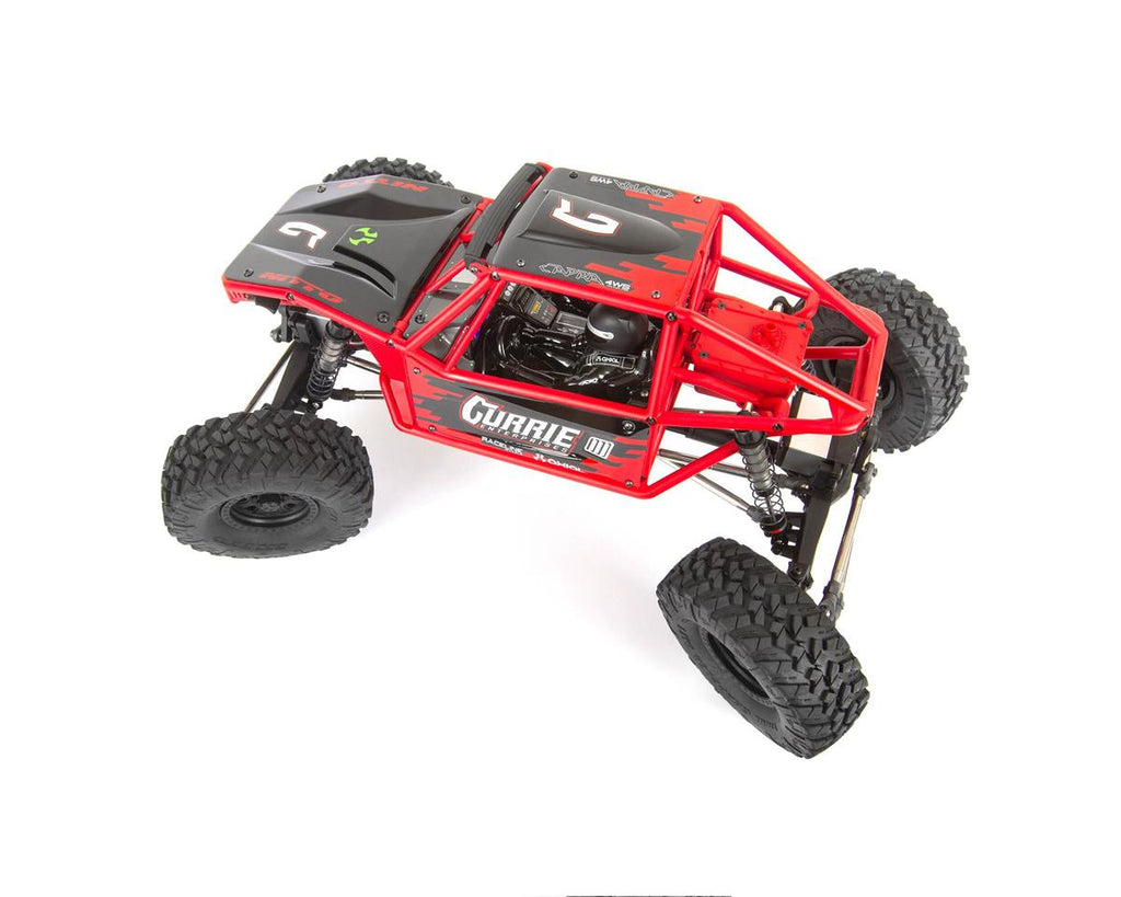 Axial 1/10 Capra 1.9 4WS Unlimited Trail Buggy RTR, Red