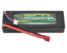 Load image into Gallery viewer, EcoPower &quot;Trail&quot; 2S 45C Hard Case LiPo Battery (7.4V/5000mAh) (w/T-Style Connector)