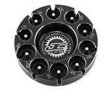 JConcepts Aluminum Pinion Puck Modified Range (Black)