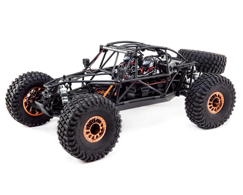 Losi Lasernut U4 1/10 4WD Brushless RTR Rock Racer (Blue) w/2.4GHz Radio & Smart ESC