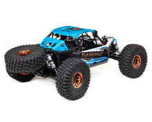 Load image into Gallery viewer, Losi Lasernut U4 1/10 4WD Brushless RTR Rock Racer (Blue) w/2.4GHz Radio & Smart ESC