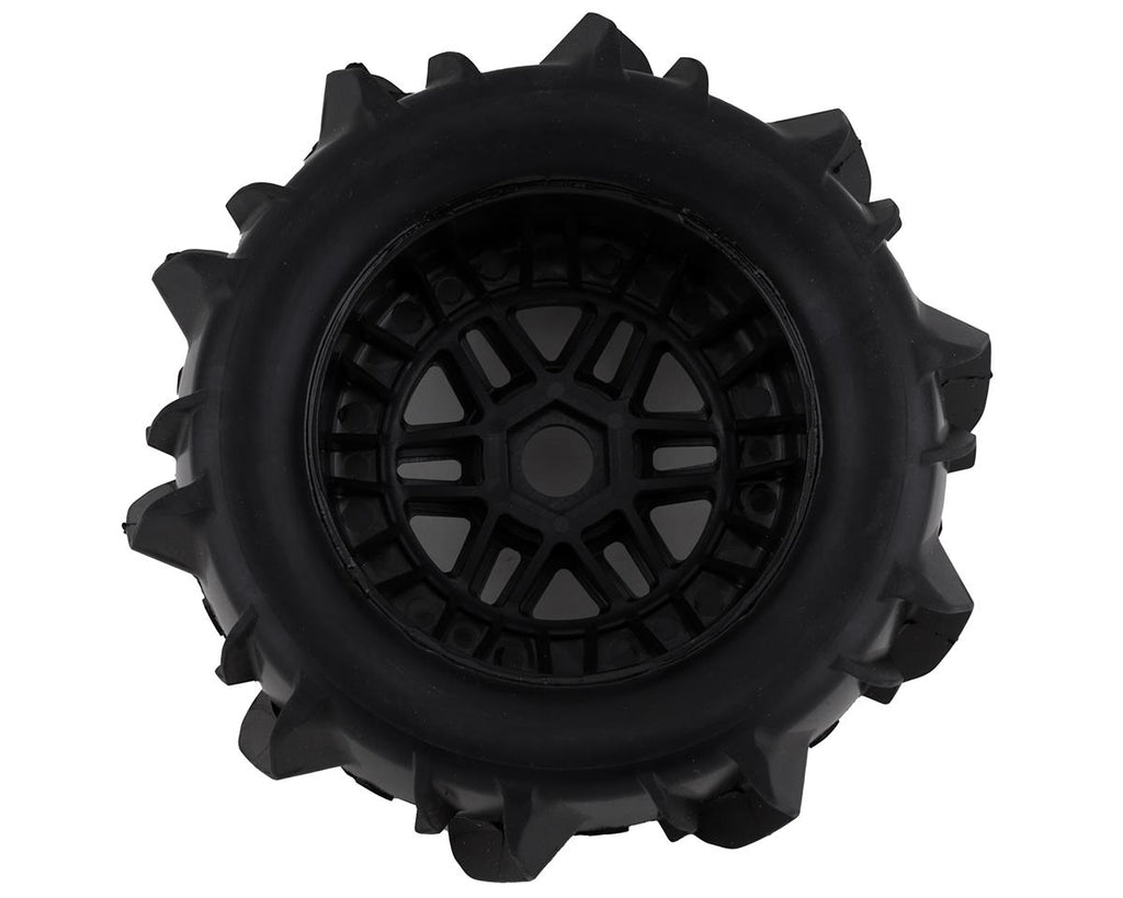 Pro-Line Dumont Paddle SC 2.2/3.0 Pre-Mounted Tires w/Mojave Wheels (Black) (2) w/17mm Hex