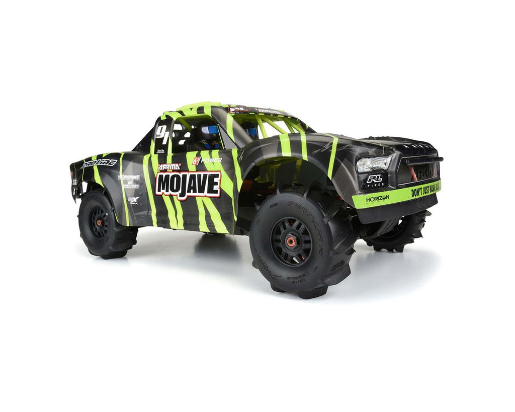 Pro-Line Dumont Paddle SC 2.2/3.0 Pre-Mounted Tires w/Mojave Wheels (Black) (2) w/17mm Hex