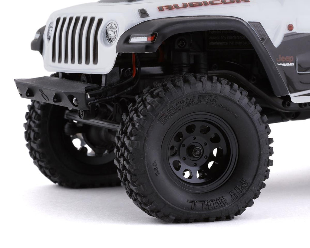 SSD RC SCX24 1.0” Aluminum/Brass D Hole Beadlock Wheels (Black) (2)