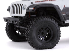 Load image into Gallery viewer, SSD RC SCX24 1.0” Aluminum/Brass D Hole Beadlock Wheels (Black) (2)