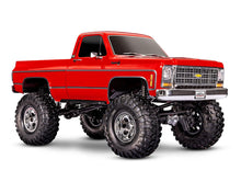 Load image into Gallery viewer, Traxxas TRX-4 1/10 High Trail Crawler Truck w/'79 Chevrolet K10 Truck Body (RED) w/TQi 2.4GHz Radio