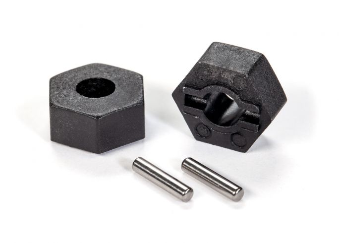 Traxxas HEX HUBS/ AXLE PINS