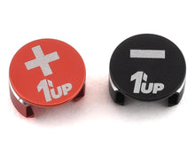 Load image into Gallery viewer, 1UP Racing LowPro Bullet Plug Grips (Black/Red)