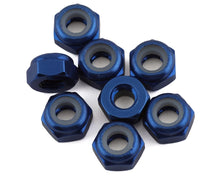 Load image into Gallery viewer, 1UP Racing 3mm Aluminum Locknuts (Dark Blue) (8)