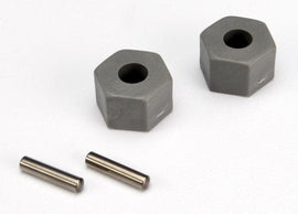12mm Tall-Offset Wheel Hubs W/Pins (2)
