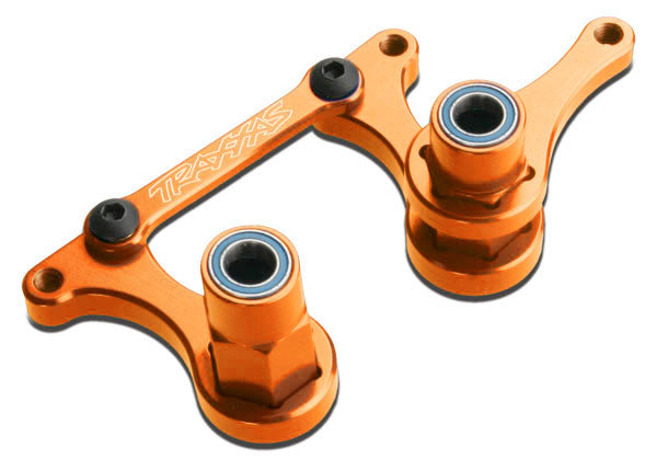 Traxxas Steering bellcranks, drag link (anodized 6061-T6 aluminum)/ 5x8mm ball bearings (4)/ hardware (assembled)