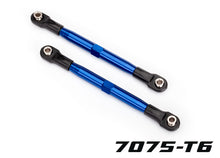 Load image into Gallery viewer, TUBES 87 mm Blue Aluminum Toe Links (2)