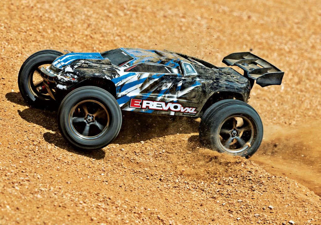 Traxxas 1/16 Scale E-Revo VXL: 4X4 Brushless Monster Truck w/USB-C