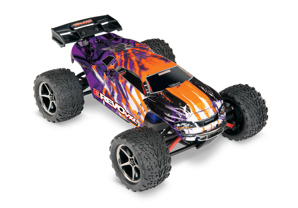 Traxxas 1/16 Scale E-Revo VXL: 4X4 Brushless Monster Truck w/USB-C