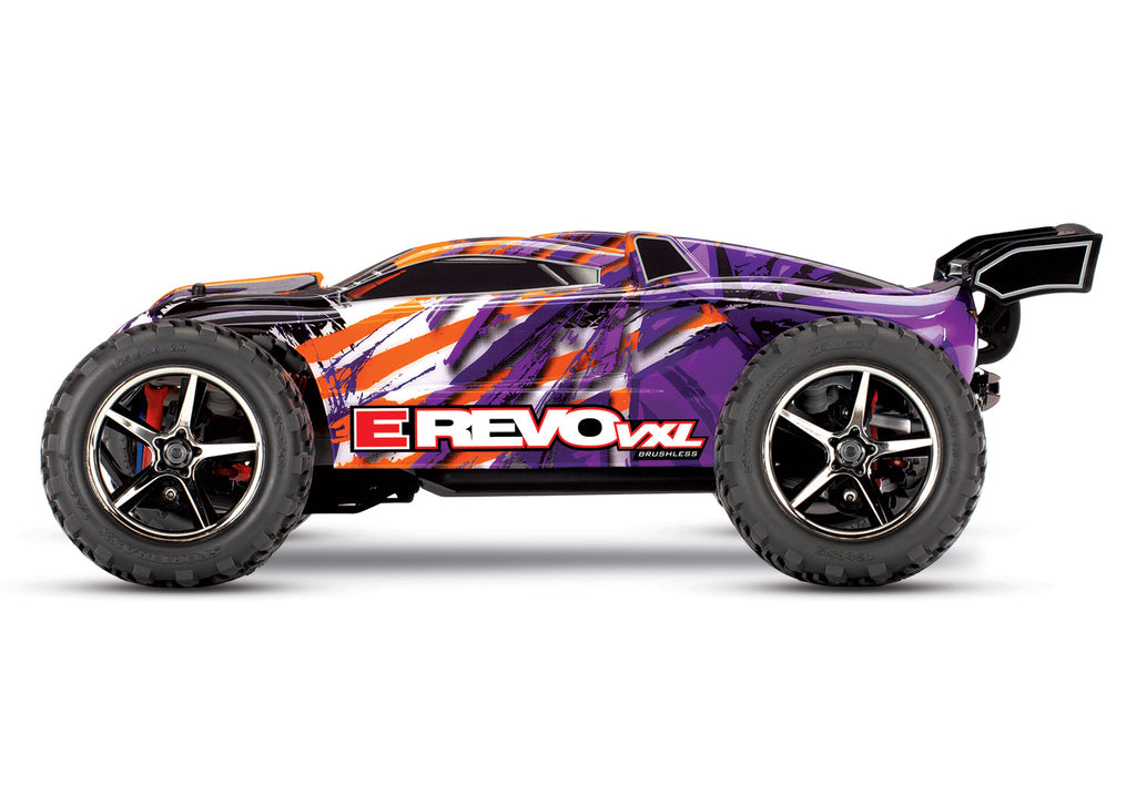 Traxxas 1/16 Scale E-Revo VXL: 4X4 Brushless Monster Truck w/USB-C