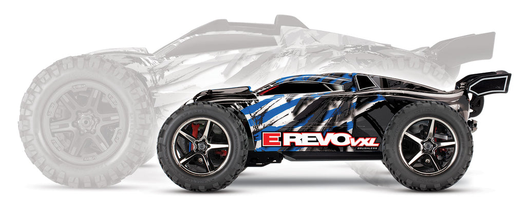 Traxxas 1/16 Scale E-Revo VXL: 4X4 Brushless Monster Truck w/USB-C