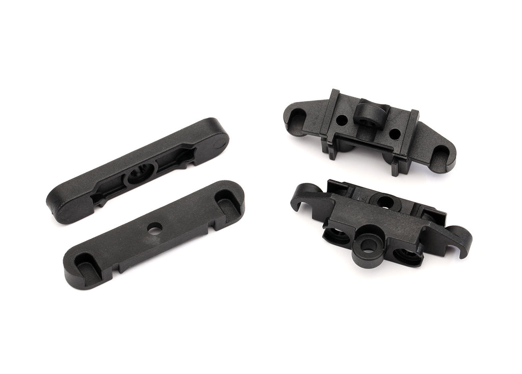 Traxxas Maxx Mount, tie bar, front (1)/ rear (1)/ suspension pin retainer, front or rear (2)