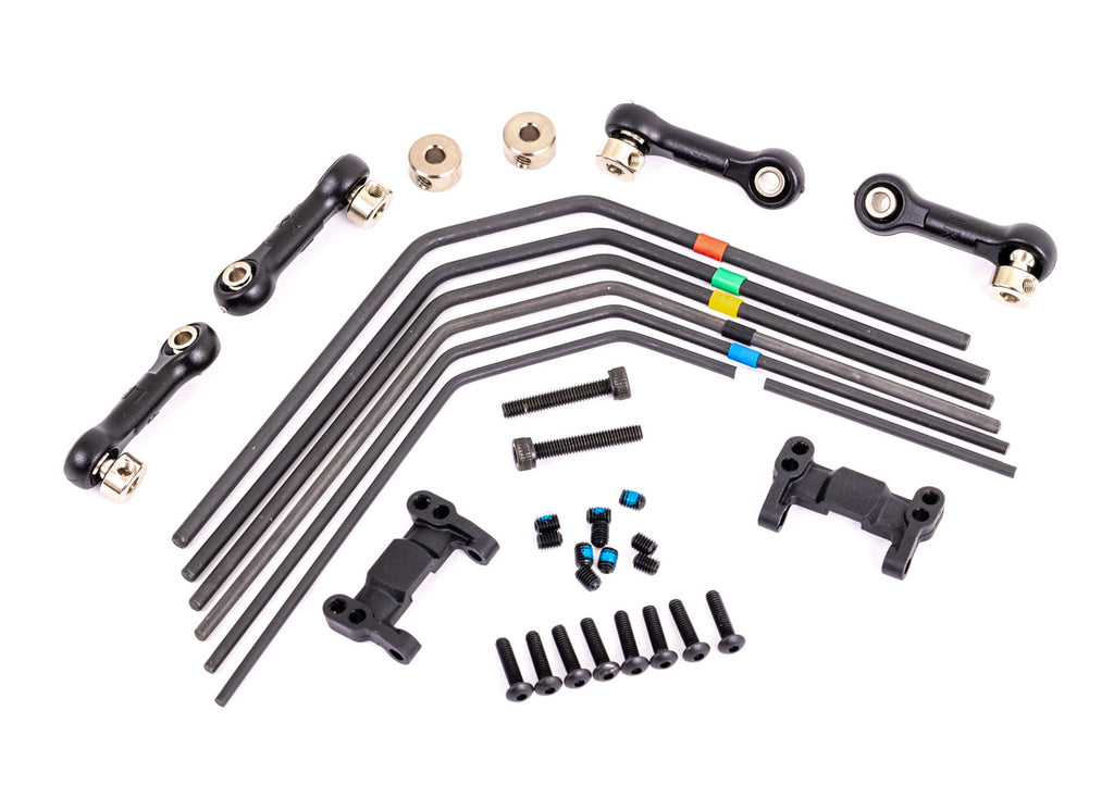 Traxxas Sway bar kit, Sledge® (front and rear)