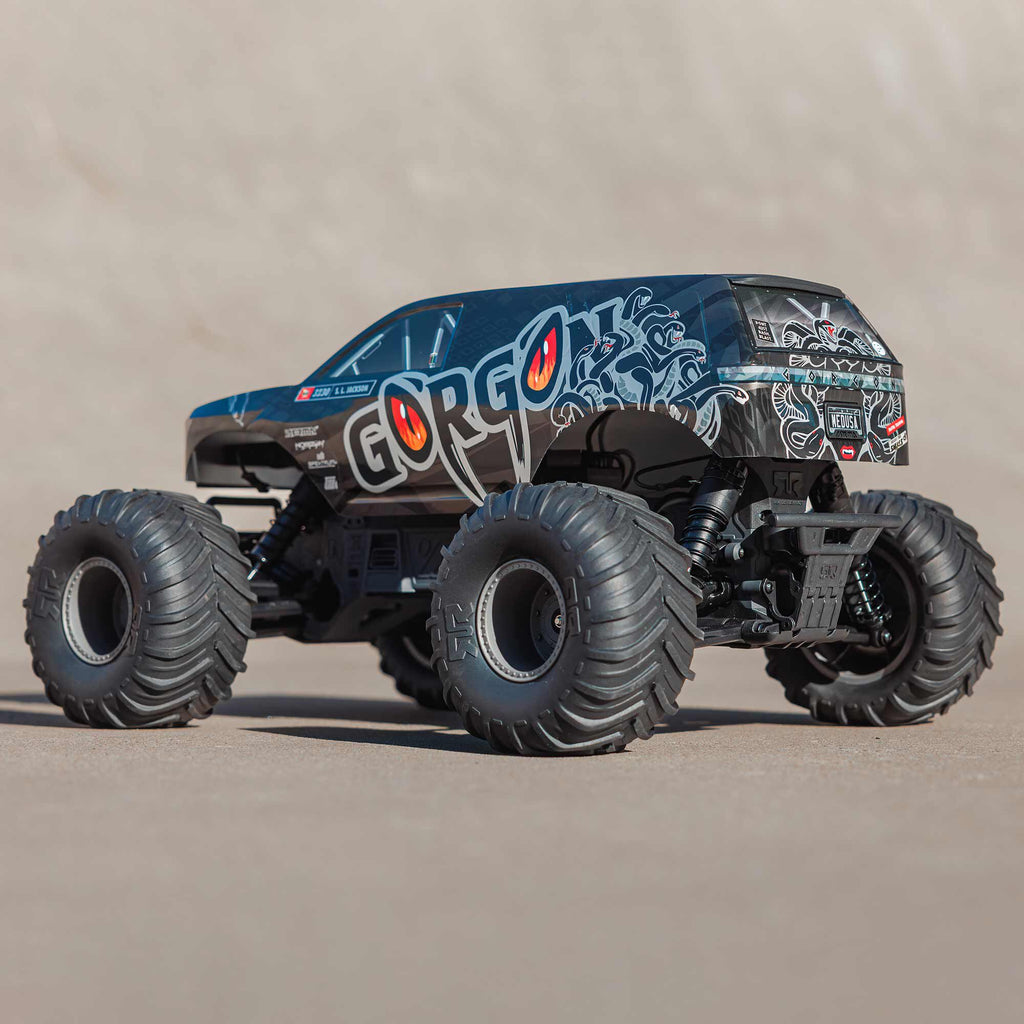 Arrma 1/10 GORGON 4X2 MEGA 550 Brushed Monster Truck RTR