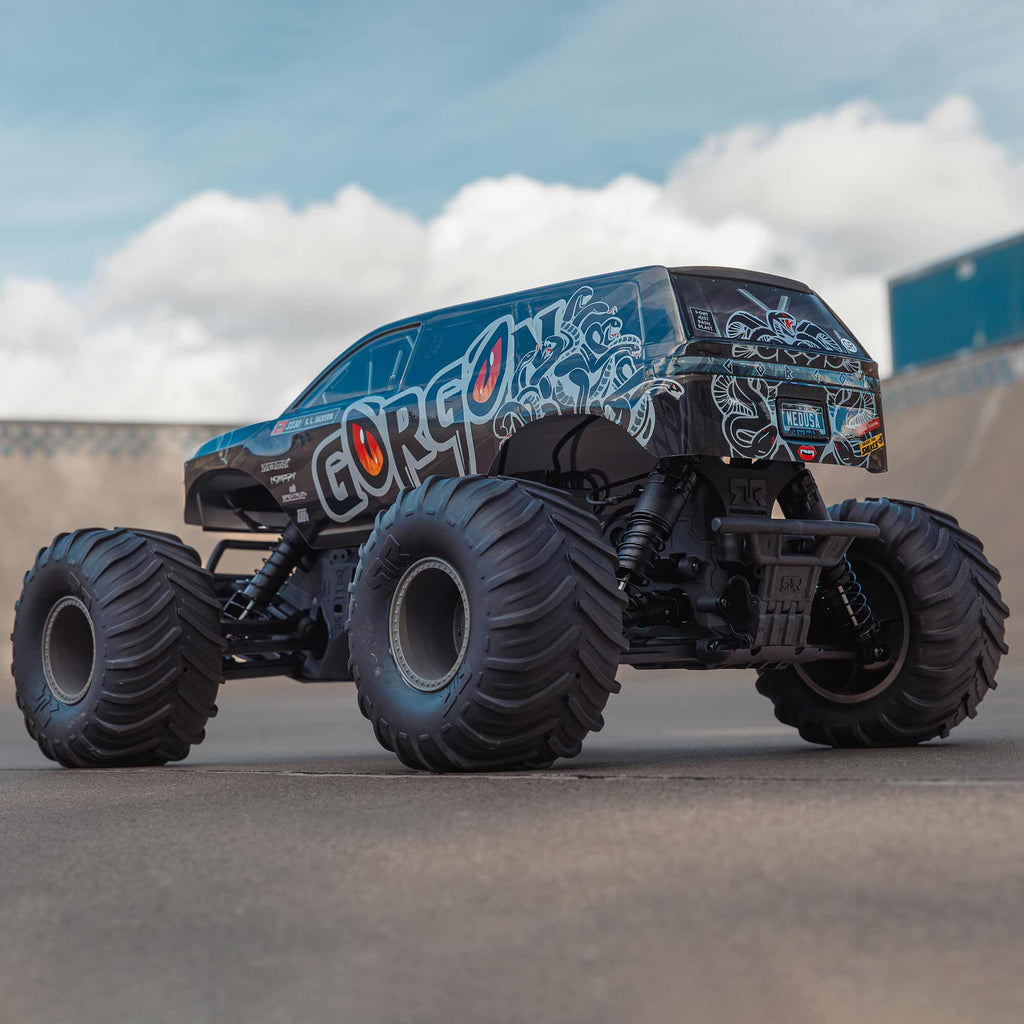 Arrma 1/10 GORGON 4X2 MEGA 550 Brushed Monster Truck RTR