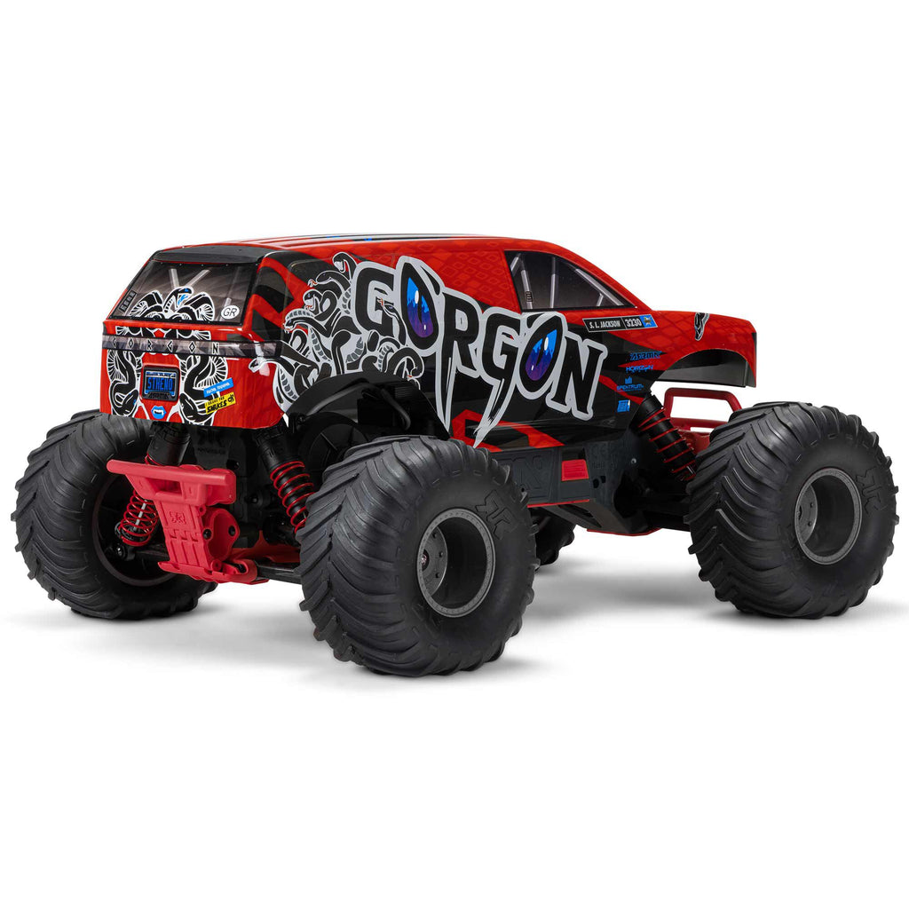 Arrma 1/10 GORGON 4X2 MEGA 550 Brushed Monster Truck RTR with Battery & Charger