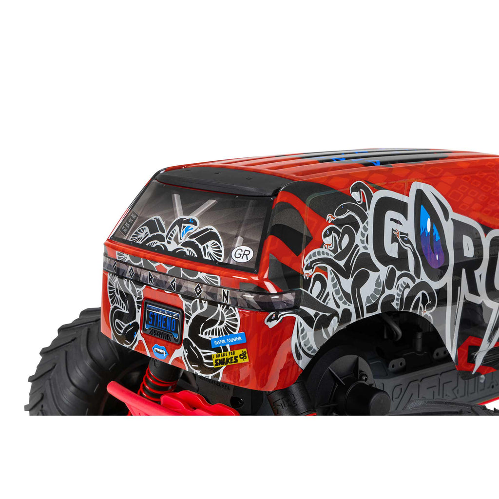 Arrma 1/10 GORGON 4X2 MEGA 550 Brushed Monster Truck RTR with Battery & Charger