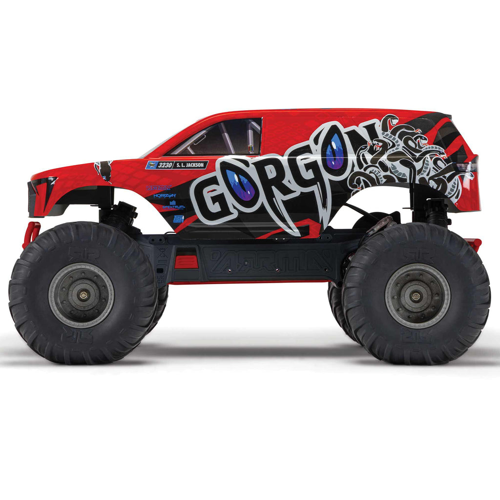 Arrma 1/10 GORGON 4X2 MEGA 550 Brushed Monster Truck RTR with Battery & Charger