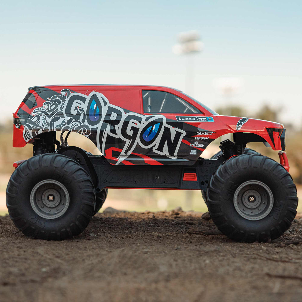 Arrma 1/10 GORGON 4X2 MEGA 550 Brushed Monster Truck RTR with Battery & Charger