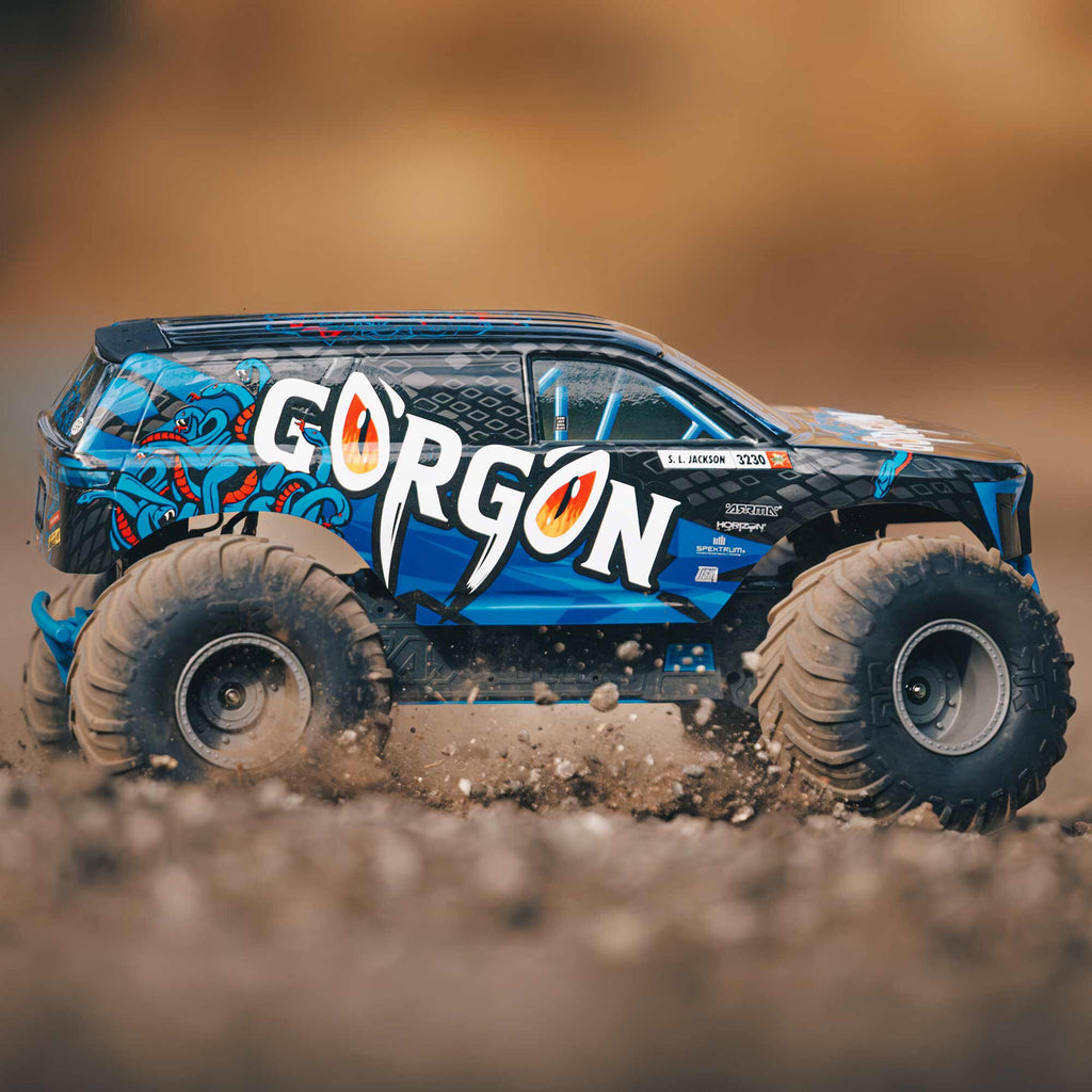 Arrma 1/10 GORGON 4X2 MEGA 550 Brushed Monster Truck RTR