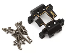 Load image into Gallery viewer, Injora Redcat Ascent-18 Brass Skid Plate (Black) (21g)