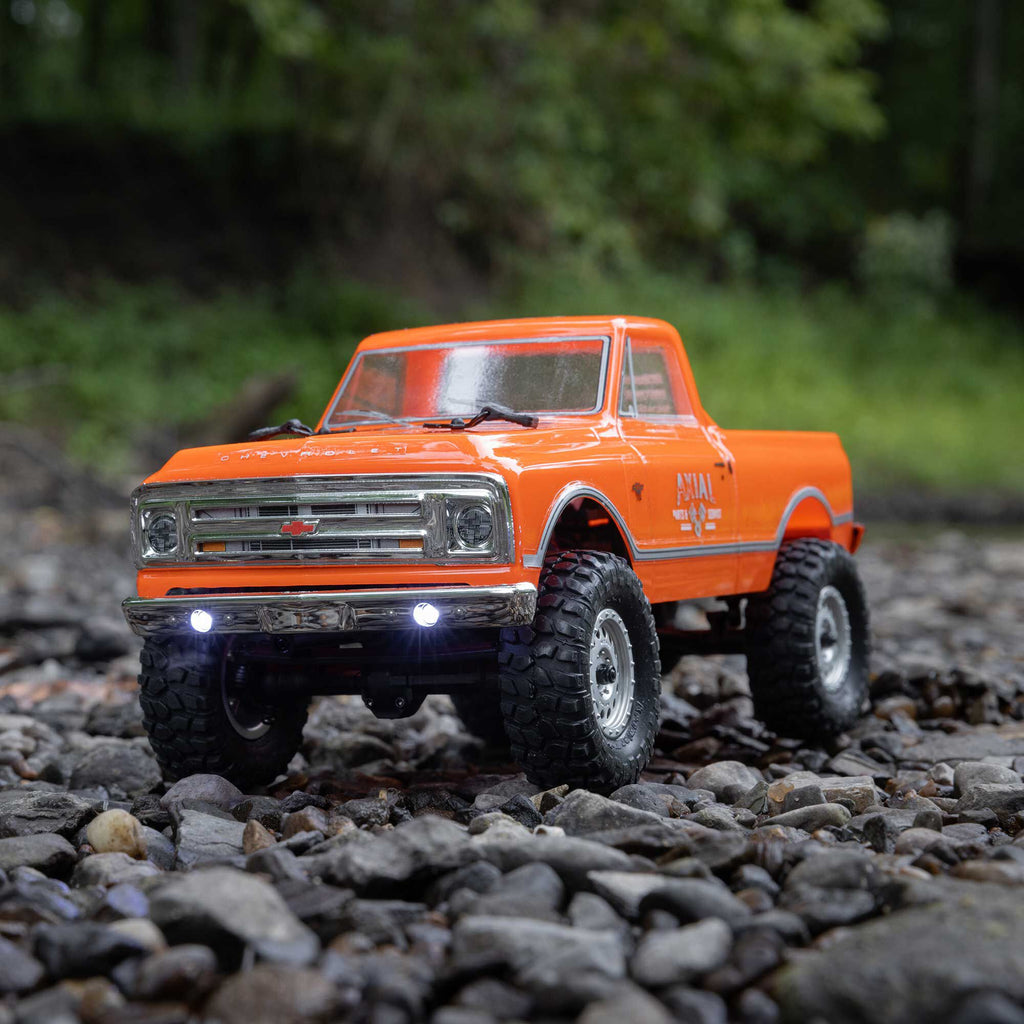 Axial 1/24 SCX24 1967 Chevrolet C10 4WD Brushed Truck RTR Orange