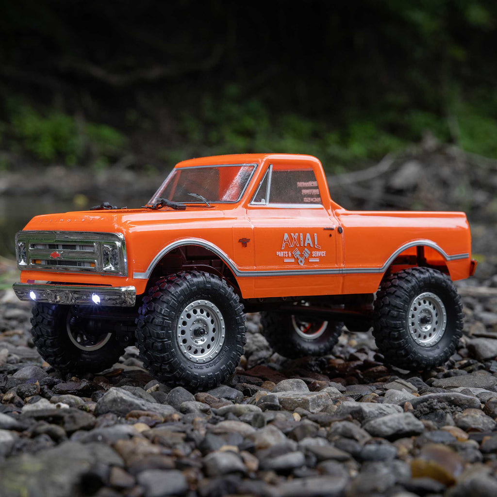 Axial 1/24 SCX24 1967 Chevrolet C10 4WD Brushed Truck RTR Orange