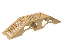 Load image into Gallery viewer, UDI RC 1/24 &amp; 1/18 Wooden Micro Crawler Course Set (Prop A/Hill Bridge)