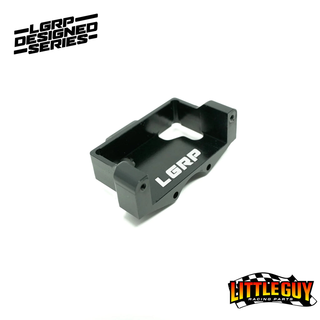 LGRP EMAX 4 LINK SERVO TRAY (SCX24™) - BILLET ALUMINUM