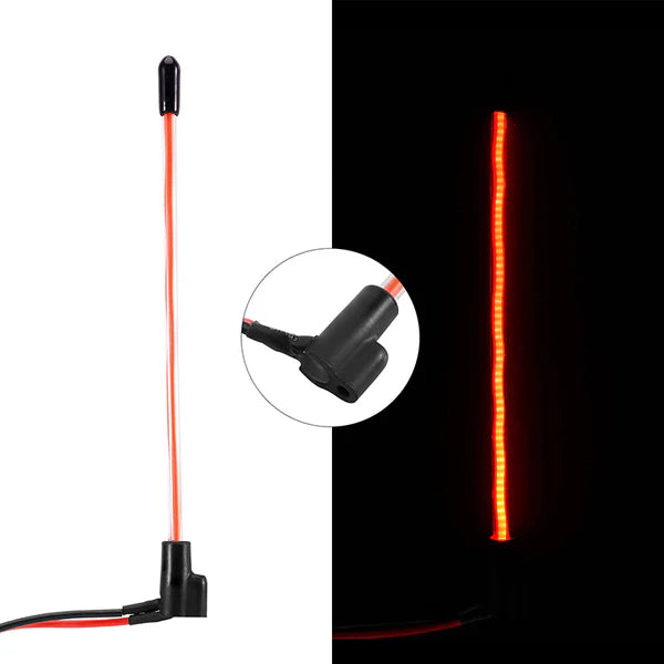 Red LED Whip Light