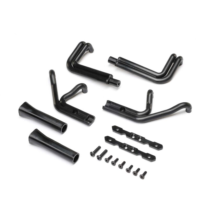 Losi 22s Sprin Header Set, Matte Black