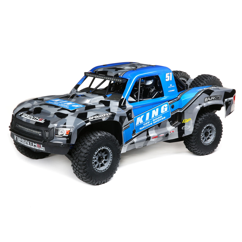 Losi 1/6 Super Baja Rey 2.0 4X4 Desert Truck Brushless RTR, King Shocks