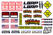 Load image into Gallery viewer, LGRP Sticker Sheet