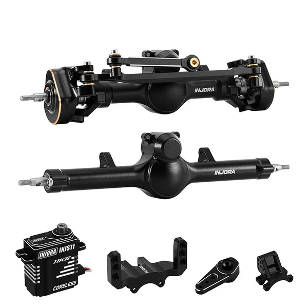 DOUBLE JOINT PALNET AXLES & SERVO 1/24 SCX24