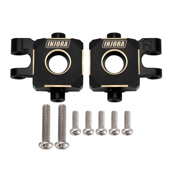 1 1g/pcs BLK Brass Steering Knuckles 1/18 TRX4m