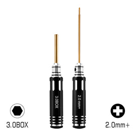 2.0mm Phillips Screwdriver & 3.0mm Nut Driver