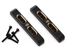 Load image into Gallery viewer, Axial SCX24 Brass Boulder Bars (Black) (2) (7.9g)